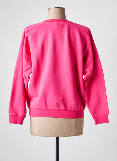 Sweat-shirt stretch manches longues rose FRENCH DISORDER femme