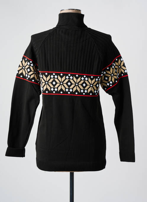 Pull col roulé noir NEWLAND femme