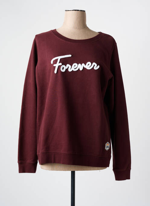 Sweat-shirt rouge FRENCH DISORDER pour femme