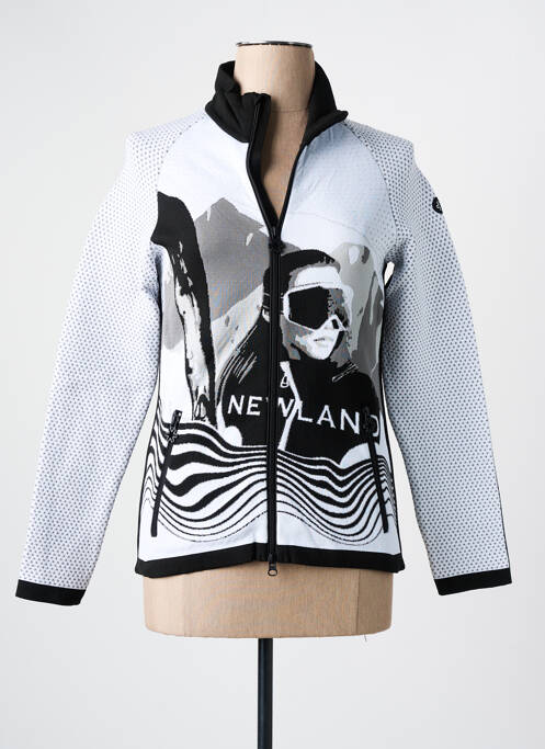 Veste casual blanc NEWLAND pour femme
