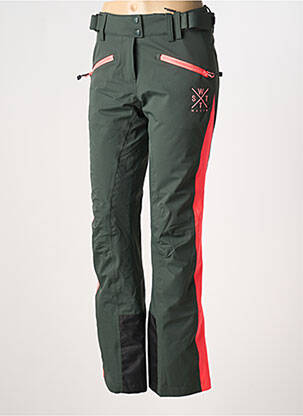 Pantalon droit taille normale taille normale vert WATTS femme