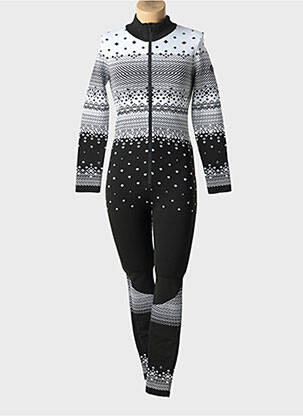 Combi-pantalon manches longues noir NEWLAND femme