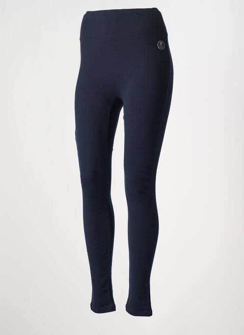 Legging taille haute taille haute bleu WE NORWEGIANS femme