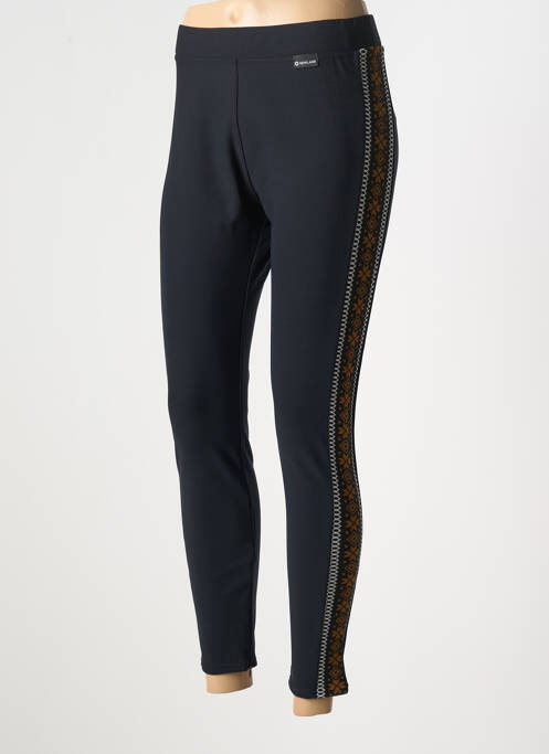 Legging tissage jersey taille normale noir NEWLAND femme
