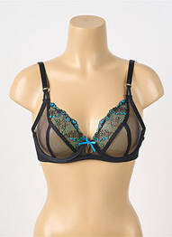 Soutien-gorge broderie haut soutien-gorge emboitant noir FREYA femme