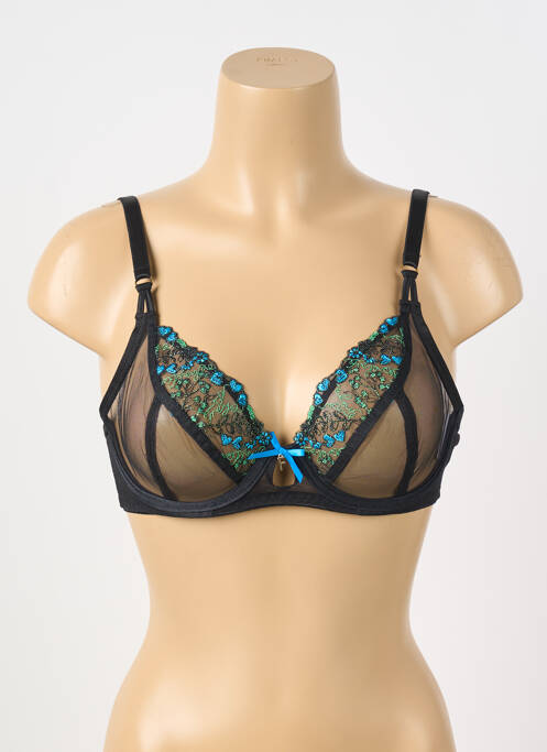 Soutien-gorge broderie haut soutien-gorge emboitant noir FREYA femme
