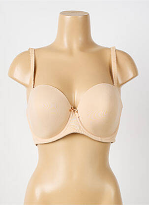 Soutien-gorge avec armature haut bandeau beige FREYA femme