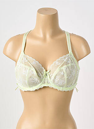 Soutien-gorge légère et transparente haut soutien-gorge emboitant vert FREYA femme
