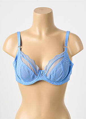 Soutien-gorge légère et transparente haut soutien-gorge emboitant bleu FREYA femme