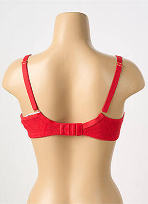Soutien-gorge broderie haut soutien-gorge emboitant rouge FREYA femme
