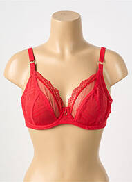 Soutien-gorge légère et transparente haut soutien-gorge emboitant rouge FREYA femme