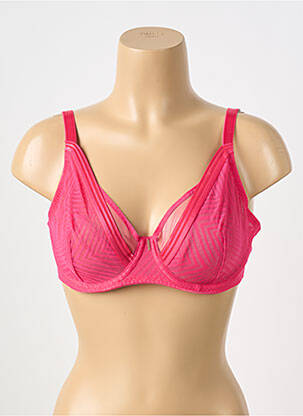 Soutien-gorge légère et transparente haut soutien-gorge emboitant rose FREYA femme