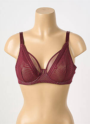 Soutien-gorge légère et transparente haut soutien-gorge emboitant violet FREYA femme