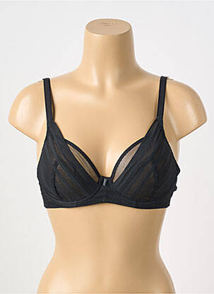 Soutien-gorge tissage tulle haut soutien-gorge emboitant noir FREYA femme