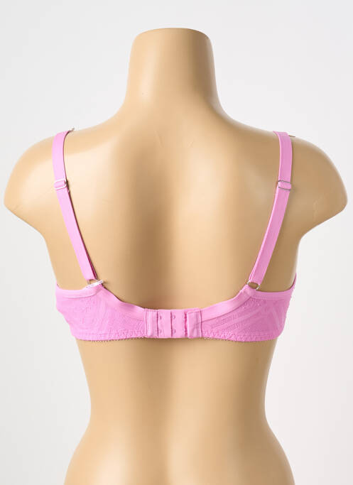 Soutien-gorge broderie haut soutien-gorge emboitant rose FREYA femme