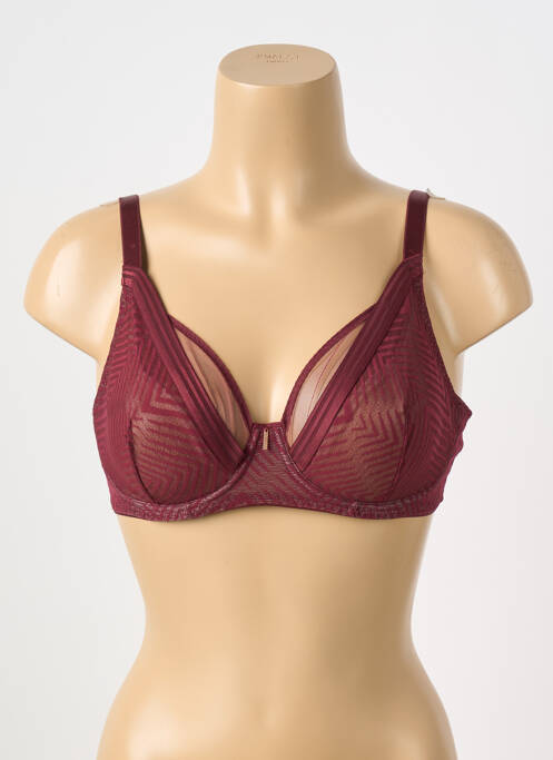 Soutien-gorge légère et transparente haut soutien-gorge emboitant violet FREYA femme