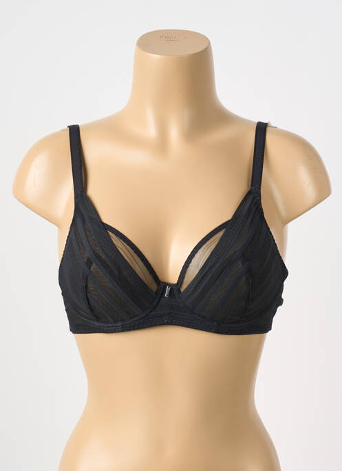 Soutien-gorge tissage tulle haut soutien-gorge emboitant noir FREYA femme
