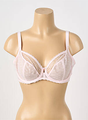 Soutien-gorge légère et transparente haut soutien-gorge emboitant rose FREYA femme