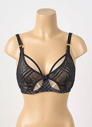 Soutien-gorge légère et transparente haut soutien-gorge emboitant noir FREYA femme