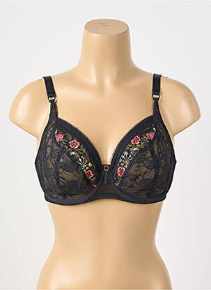 Soutien-gorge légère et transparente haut soutien-gorge emboitant noir FREYA femme