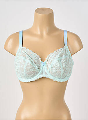 Soutien-gorge tissage dentelle haut soutien-gorge emboitant bleu FREYA femme