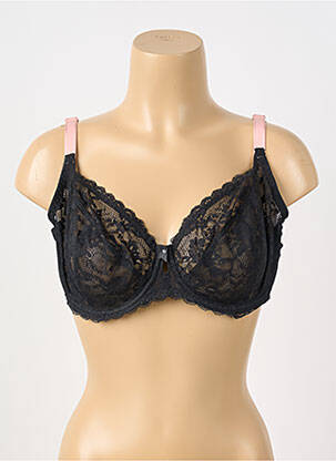Soutien-gorge légère et transparente haut soutien-gorge emboitant noir FREYA femme