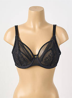 Soutien-gorge légère et transparente haut soutien-gorge emboitant noir FREYA femme