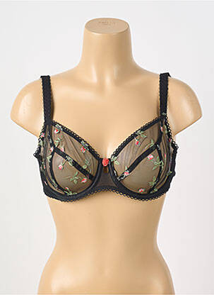 Soutien-gorge légère et transparente haut soutien-gorge emboitant noir FREYA femme