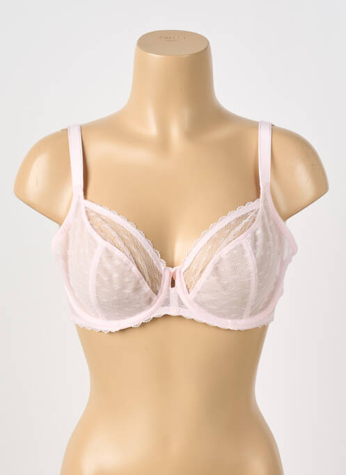 Soutien-gorge légère et transparente haut soutien-gorge emboitant rose FREYA femme
