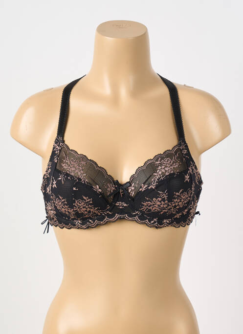 Soutien-gorge broderie haut soutien-gorge emboitant noir FREYA femme
