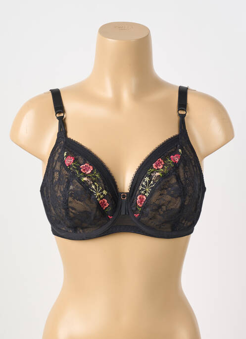 Soutien-gorge légère et transparente haut soutien-gorge emboitant noir FREYA femme