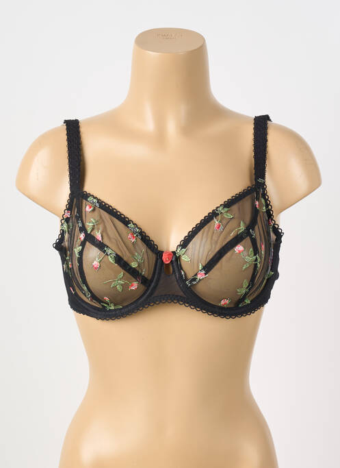 Soutien-gorge légère et transparente haut soutien-gorge emboitant noir FREYA femme