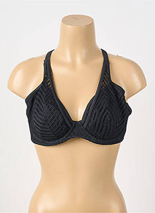 Haut de maillot de bain haut soutien-gorge emboitant haut soutien-gorge emboitant noir FREYA femme