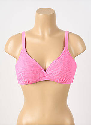 Haut de maillot de bain rose FREYA pour femme