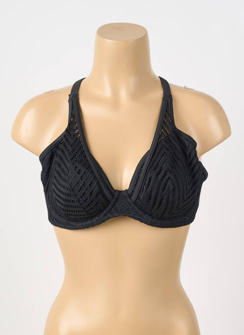 Haut de maillot de bain noir FREYA pour femme