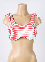 Haut de maillot de bain stretch brassieres rouge FREYA femme