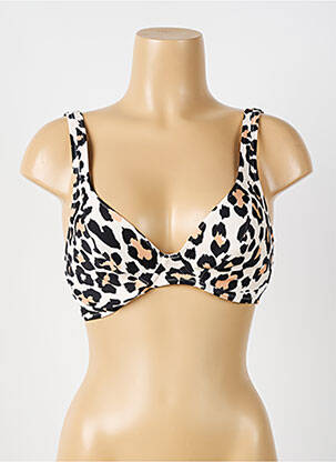 Haut de maillot de bain stretch haut soutien-gorge balconnet beige FREYA femme