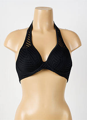 Haut de maillot de bain stretch haut soutien-gorge balconnet noir FREYA femme