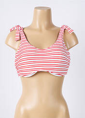 Haut de maillot de bain rouge FREYA pour femme seconde vue