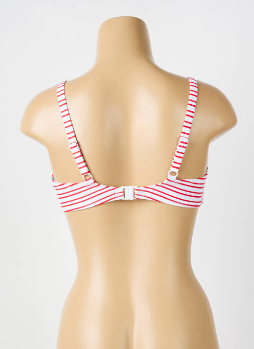 Haut de maillot de bain stretch haut soutien-gorge emboitant rouge FREYA femme