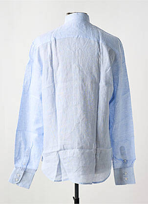 Chemise manches longues coupe cintrée bleu UGHOLIN homme