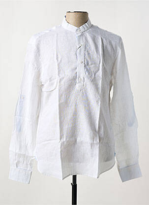 Chemise manches longues manches longues blanc UGHOLIN homme