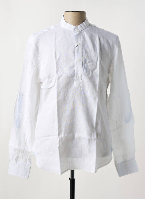 Chemise manches longues manches longues blanc UGHOLIN homme