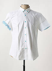 Chemise manches courtes blanc UGHOLIN pour homme seconde vue