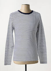 T-shirt bleu NO ID pour homme seconde vue