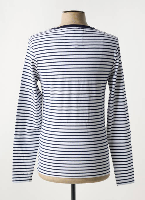 T-shirt coupe cintrée manches longues bleu NO ID homme