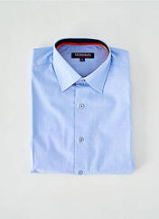 Chemise manches longues bleu UGHOLIN pour homme seconde vue