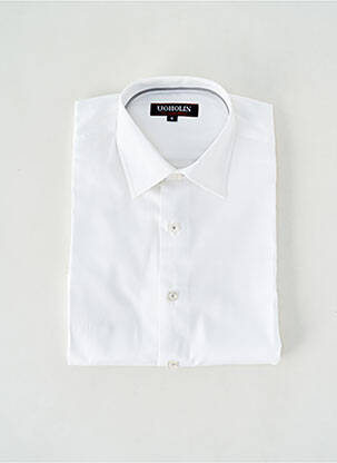 Chemise manches longues blanc UGHOLIN pour homme