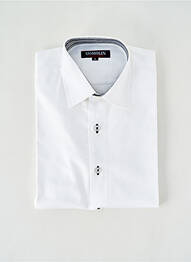 Chemise manches longues coupe cintrée blanc UGHOLIN homme