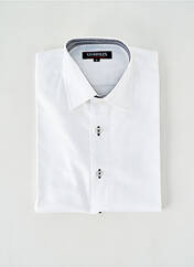 Chemise manches longues blanc UGHOLIN pour homme seconde vue